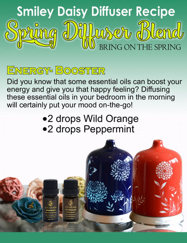 Smiley Daisy - Aromatherapy Energy Booster