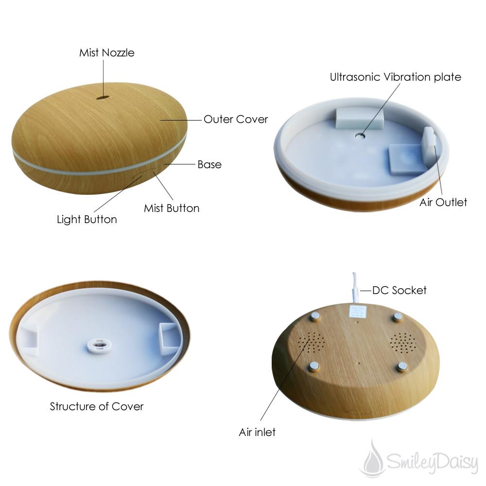 Essential Oil Diffuser - The Hibiscus