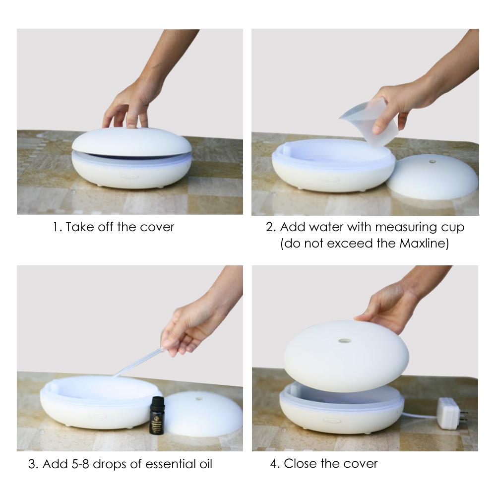 Essential Oil Diffuser - The Hibiscus