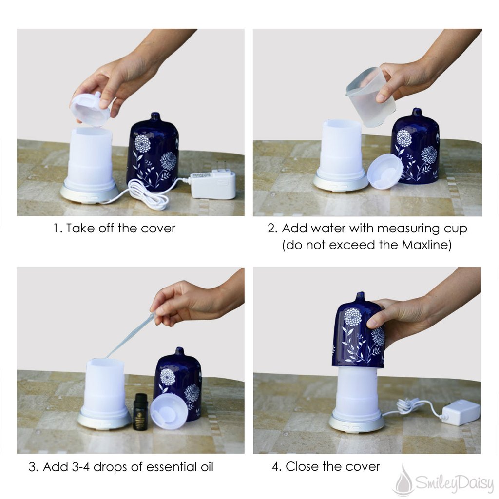 Aromatherapy Essential Oil Diffuser - Love in a Mist