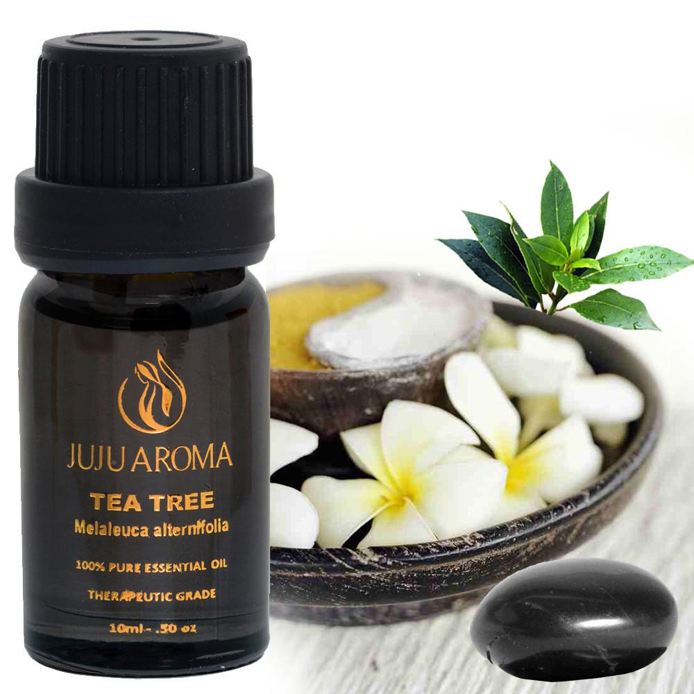 Tea Tree Essential Oil - 100% Pure, Natural and Therapeutic Grade - 10ml - By JuJu Aroma