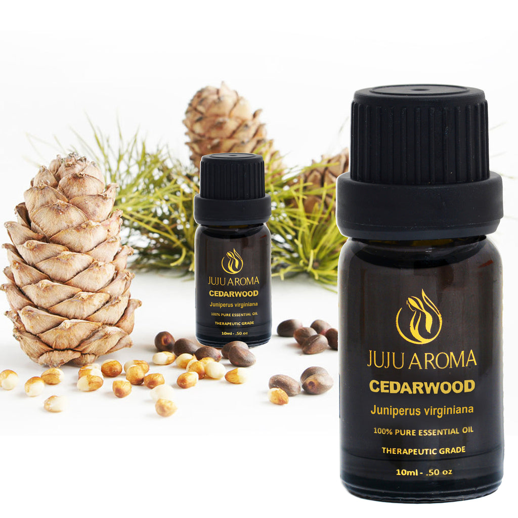 Cedarwood Essential Oil – 100% Pure, Natural and Therapeutic Grade - 10ml