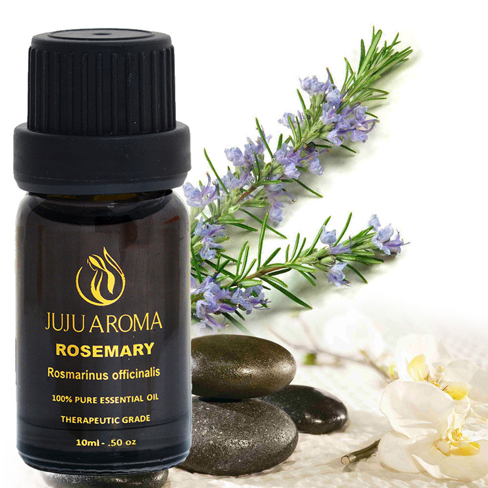 Rosemary Essential Oil - 100% Pure, Natural and Therapeutic Grade - 10ml - By JuJu Aroma